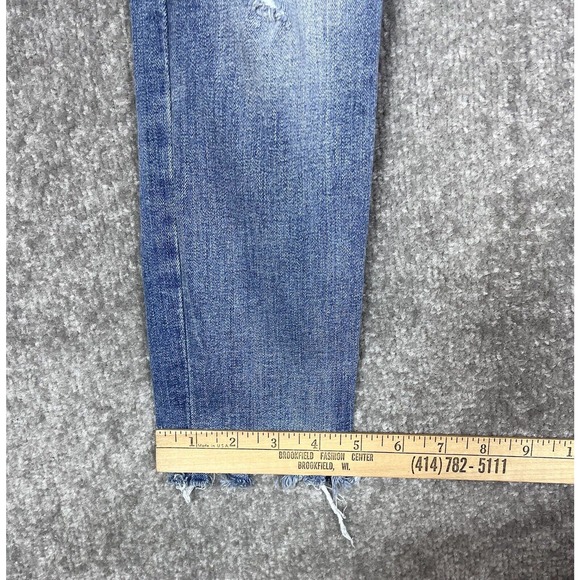 Express Super High Rise Ankle Legging Jeans Womens Size 2S Distressed‎ Raw Hem - Picture 14 of 14